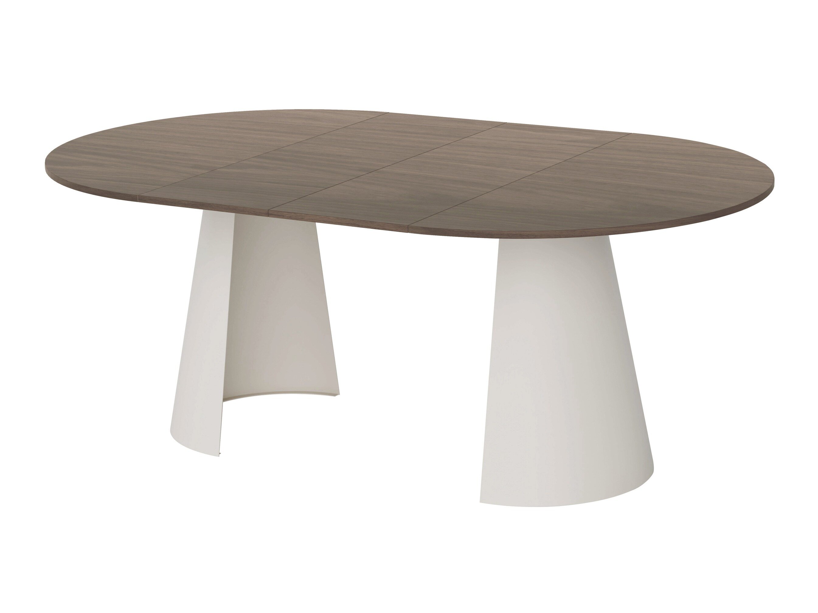Tafel Oswego 165 (Wit marmer)