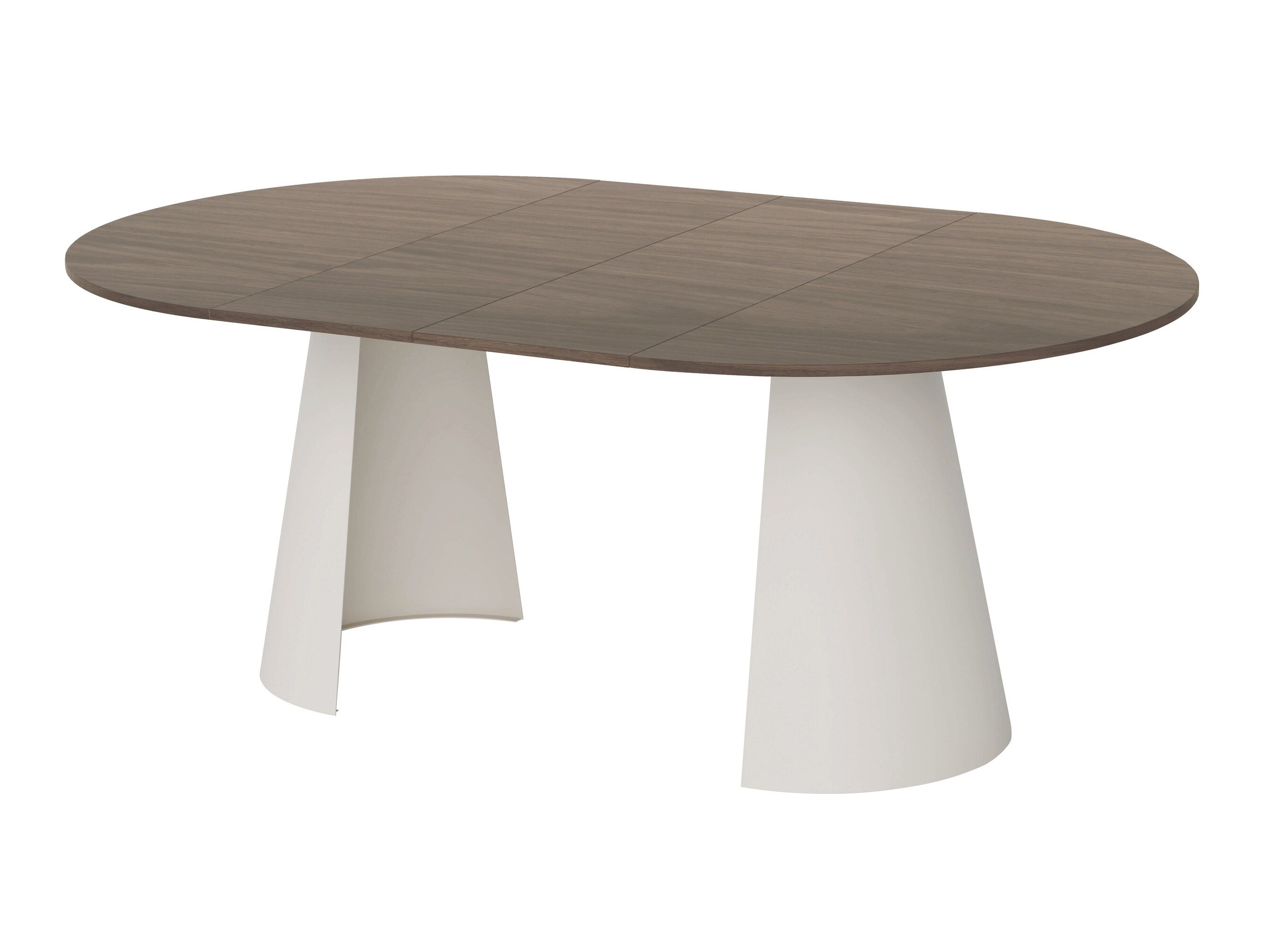 Tafel Oswego 165 (Zwart marmer)