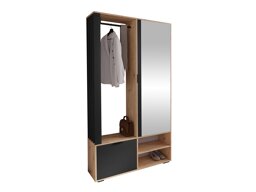 Gangmeubelset Vinea (Artisan eiken + Zwart)