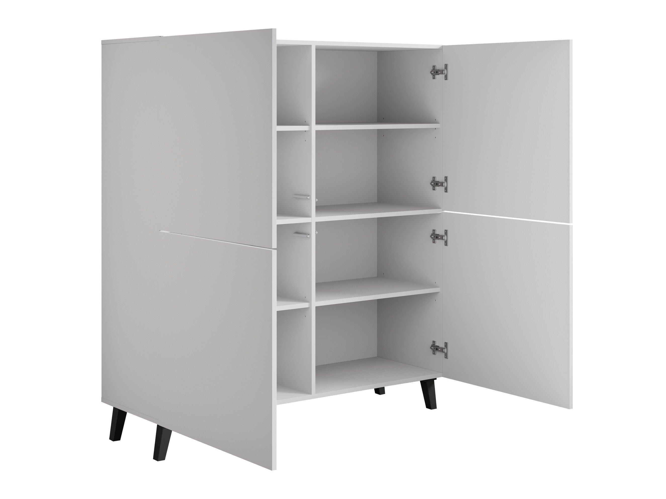 Dressoir Levtive 100 (Matera grijs + Kastanje)