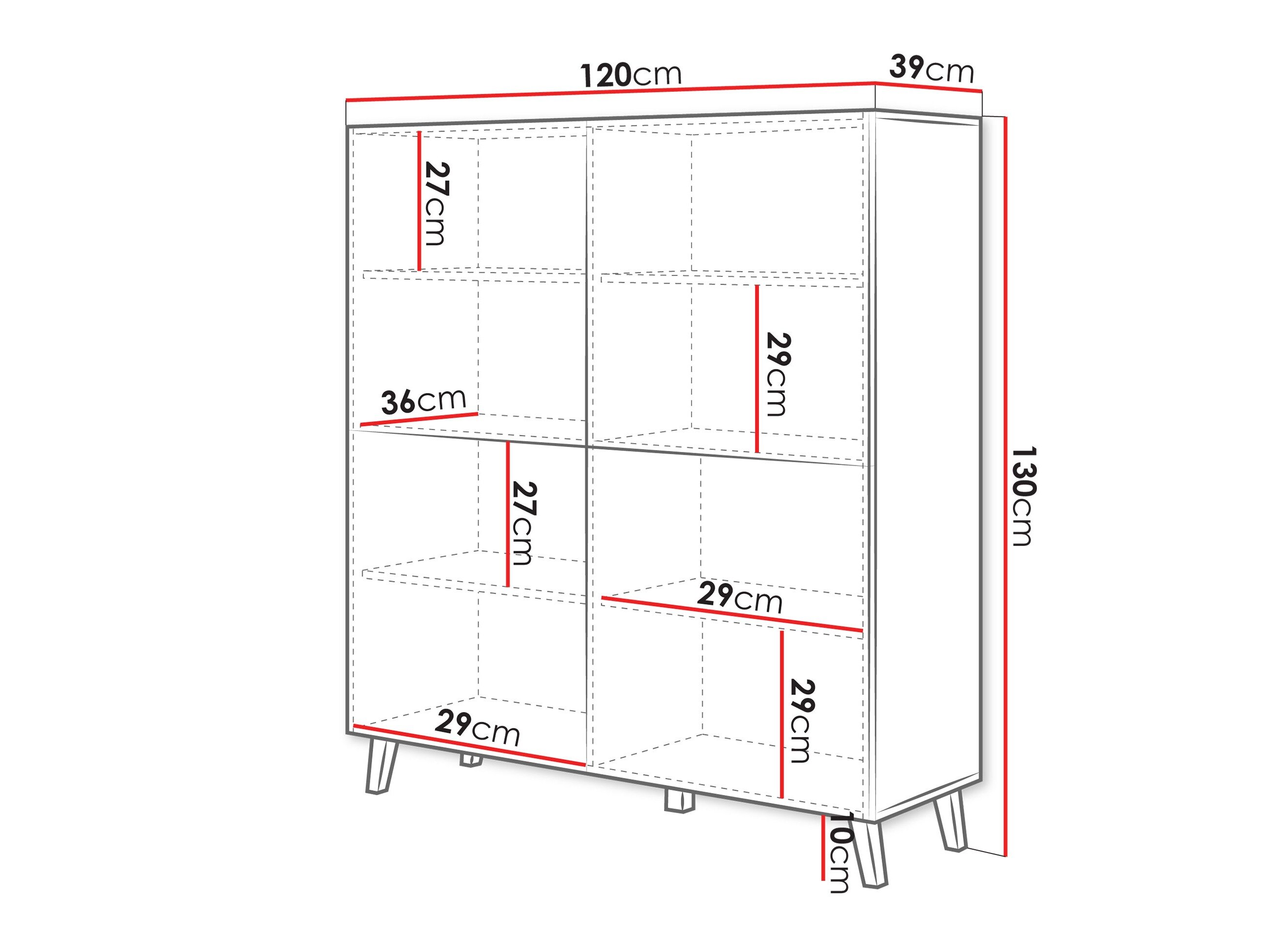 Dressoir Levtive 100 (Wit)