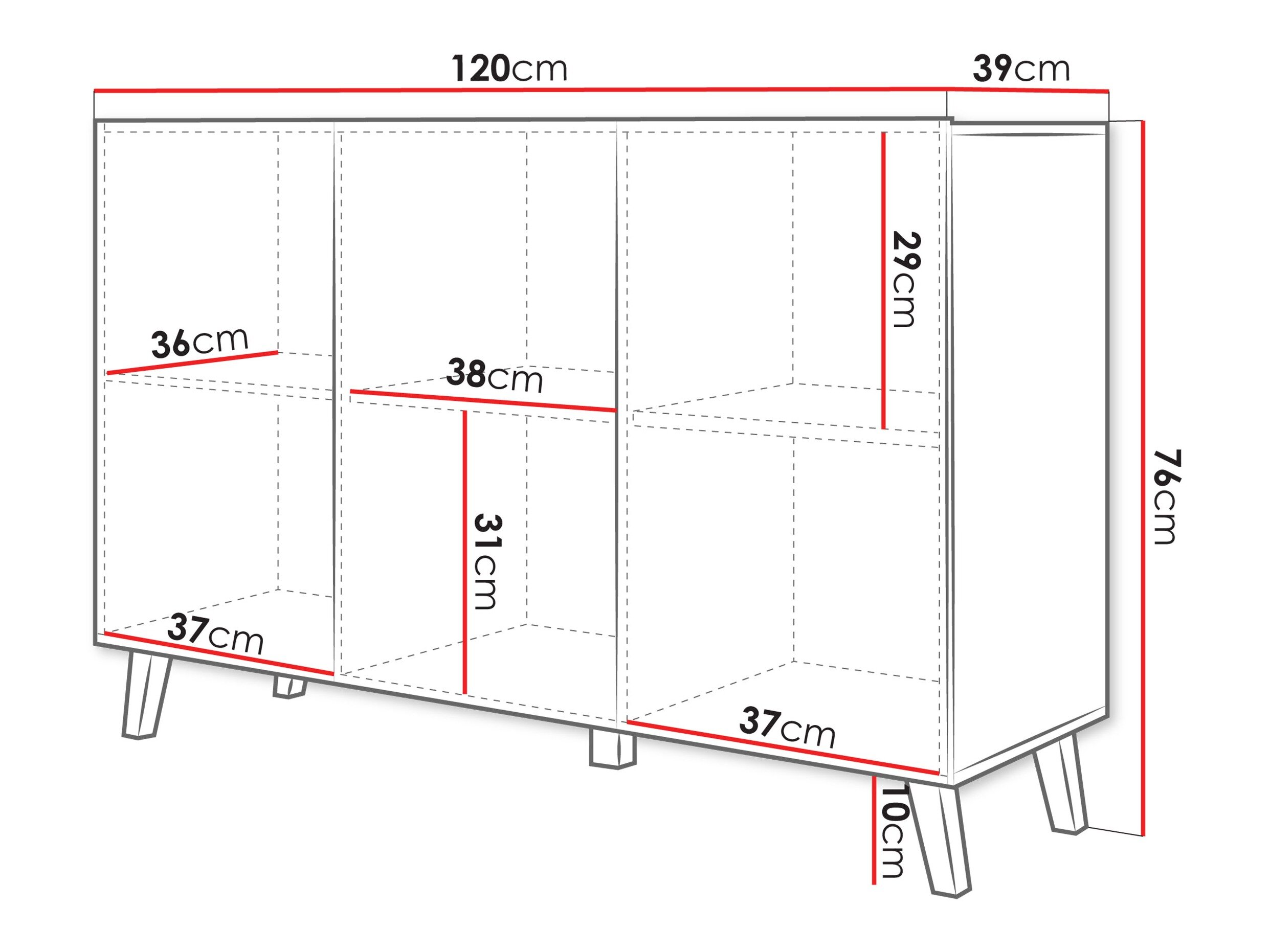 Dressoir Levtive 102 (Kasjmier)