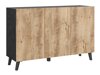 Dressoir Levtive 102 (Matera grijs + Kastanje)