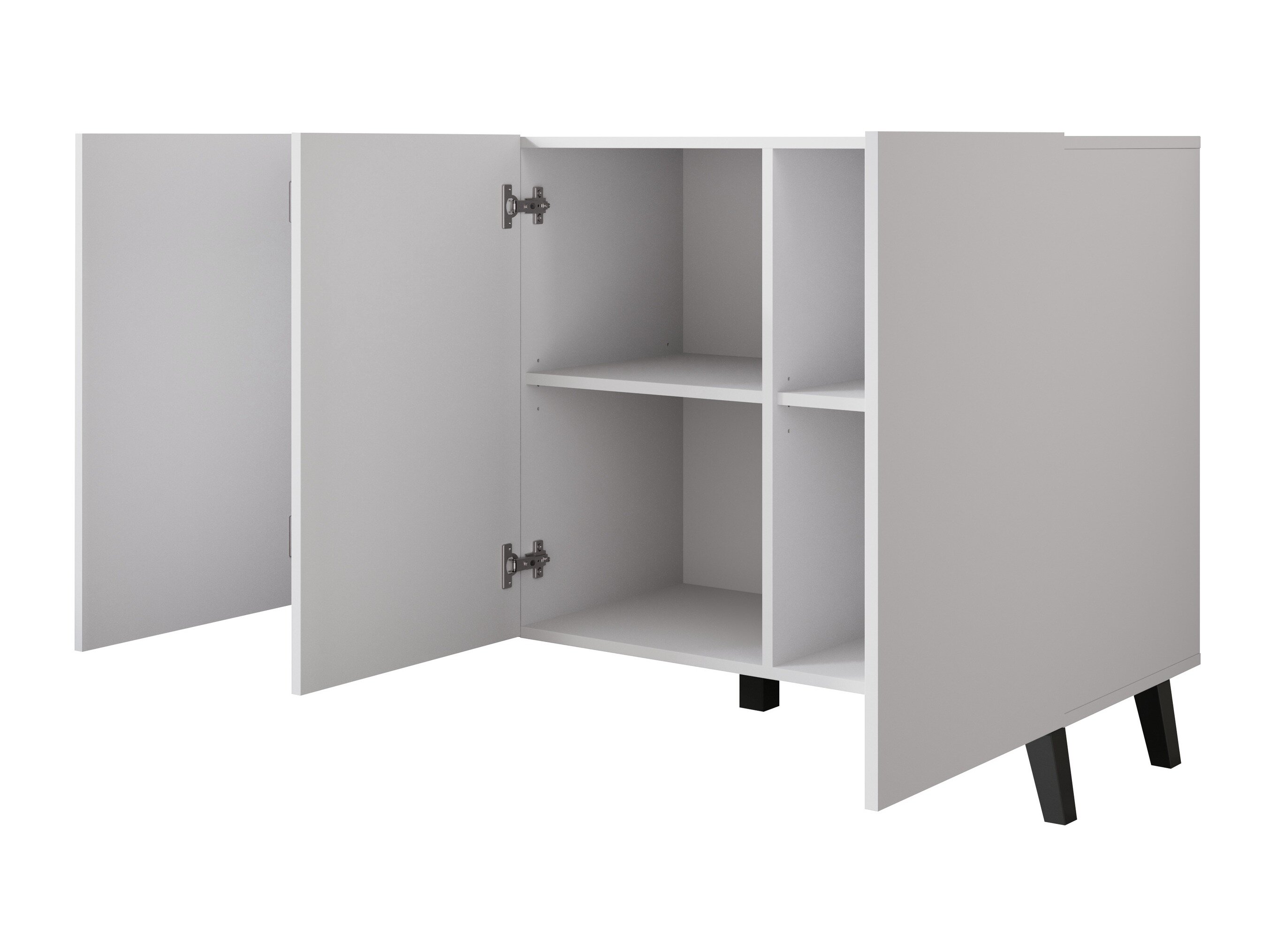 Dressoir Levtive 102 (Matera grijs + Kastanje)