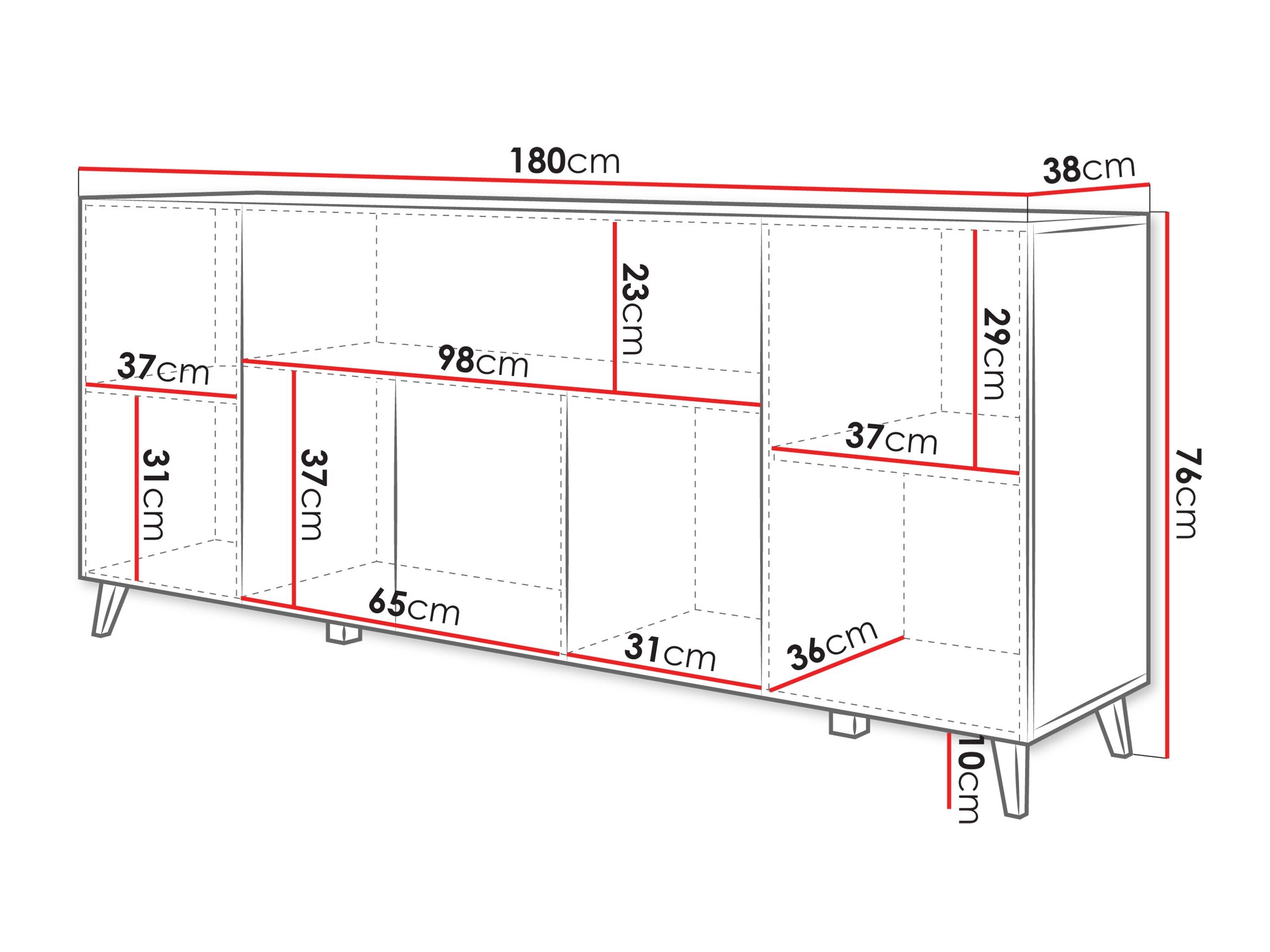 Dressoir Levtive 103 (Kasjmier)