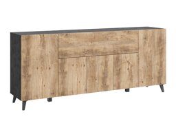Dressoir Levtive 103 (Matera grijs + Kastanje)