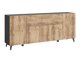 Dressoir Levtive 103 (Matera grijs + Kastanje)