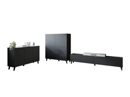 Woonkamerset Levtive 105 (Grafiet)