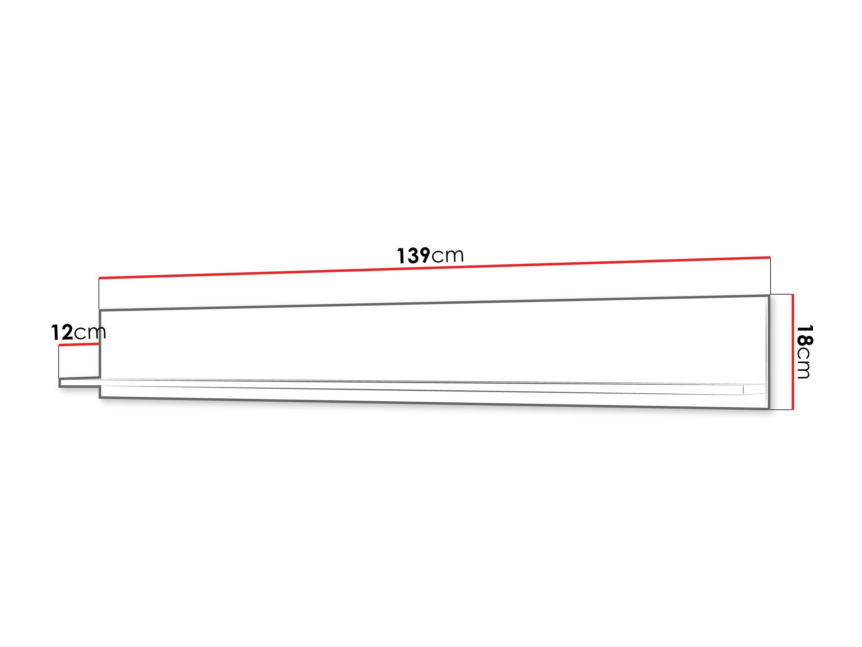 Wandplank Mirfivo 105 (Wit)