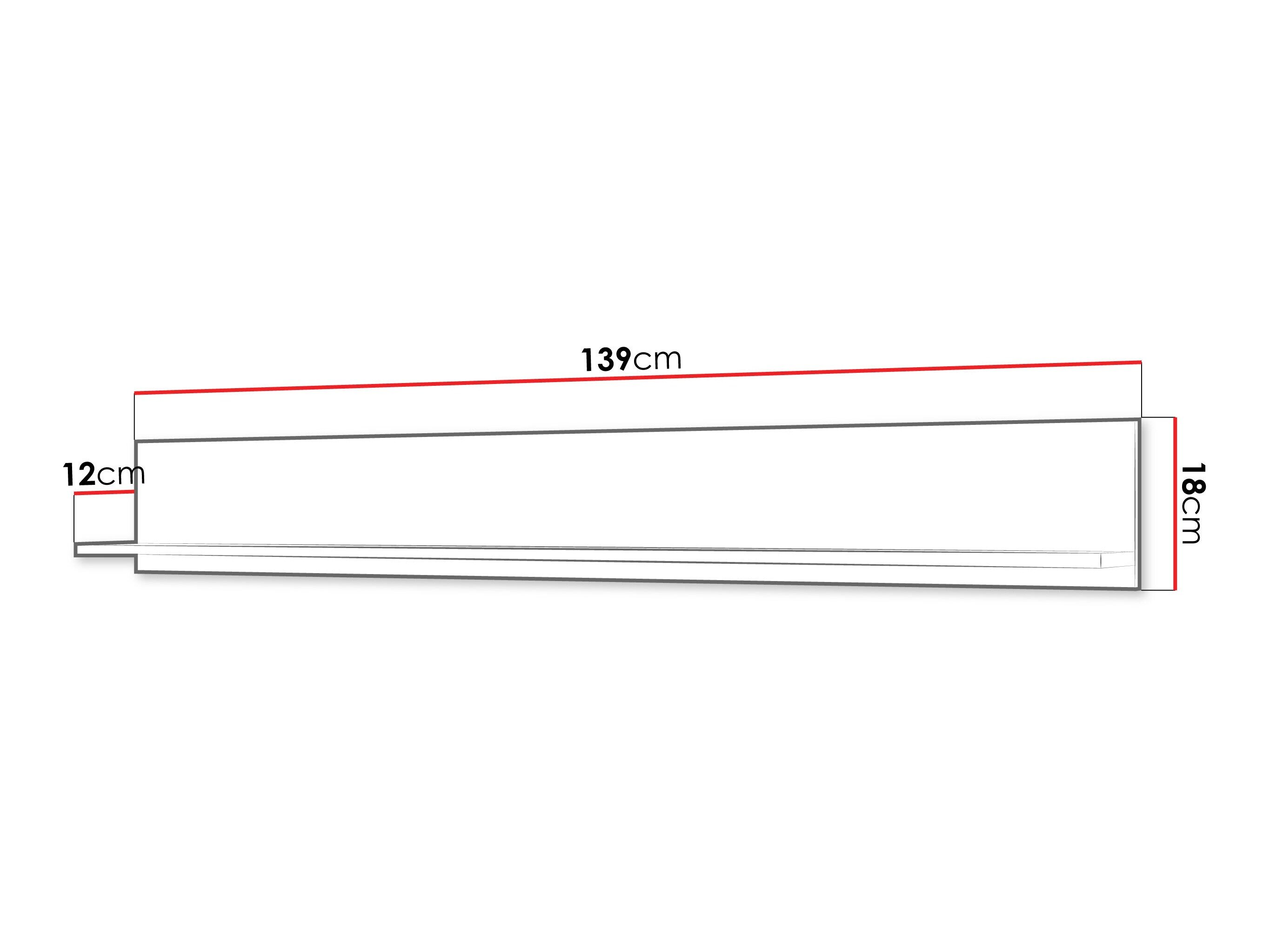 Wandplank Mirfivo 105 (Wotan eik)