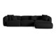 Modulares Ecksofa Sorcoro 121 (Boston Black)