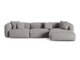 Modulares Ecksofa Sorcoro 121 (Boston Light Grey)