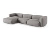 Modulinis minkštas kampas Sorcoro 121 (Boston Light Grey)