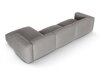 Moduļu stūra dīvāns Sorcoro 121 (Boston Light Grey)