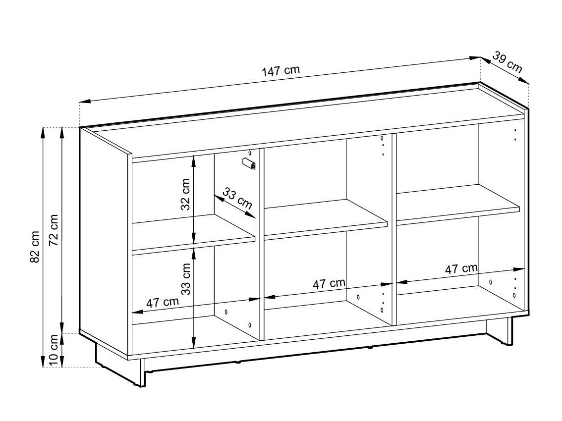 Dressoir Romsona 100