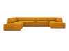 Kutna garnitura Vermaru 108 (Scala Mostaza)