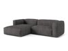 Modulinis minkštas kampas Sorcoro 122 (Monet Anthracite)