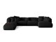 Modulinis minkštas kampas Sorcoro 124 (Boston Black)