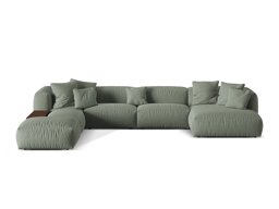 Modulinis minkštas kampas Sorcoro 124 (Boston Water Green)