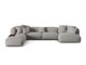 Moduulikulmasohva Sorcoro 124 (Boston Light Grey)