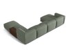 Modulares Ecksofa Sorcoro 124 (Boston Water Green)
