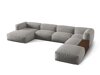 Moduulikulmasohva Sorcoro 124 (Boston Light Grey)