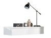 Kaptafel Delpher (Wit + Glanzend wit)