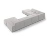Modularna kotna sedežna garnitura Lomcalu 123 (Megan 363)