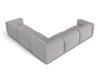 Modulinis minkštas kampas Sorcoro 130 (Monet Silver)