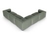 Modulinis minkštas kampas Sorcoro 131 (Boston Water Green)