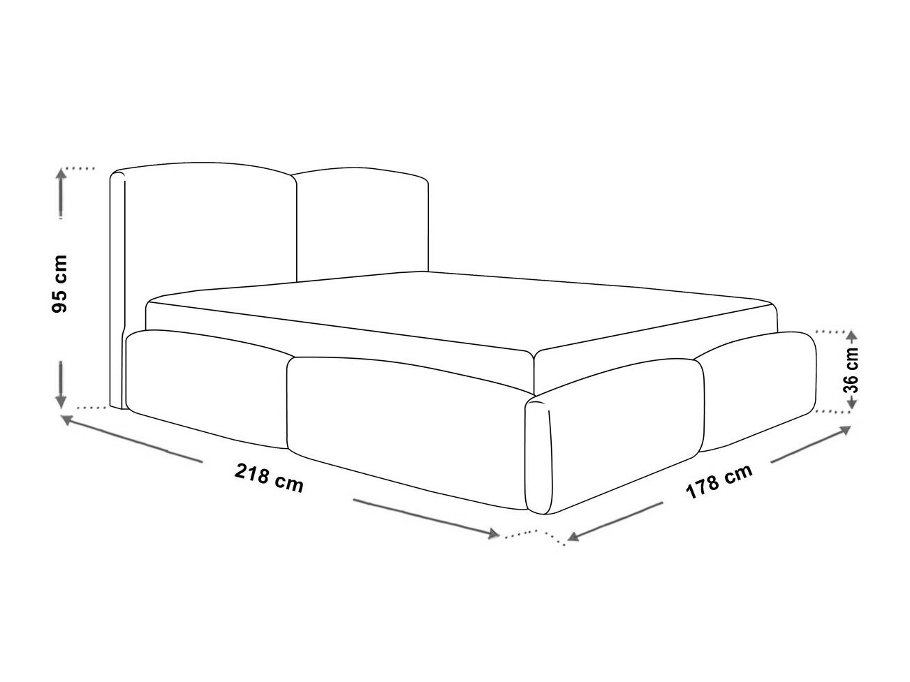 Bed Peoria 104