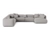 Modularna kutna garnitura Sorcoro 132 (Boston Light Grey)