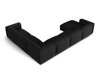 Modulares Ecksofa Sorcoro 132 (Boston Black)