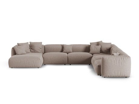 Modulares Ecksofa Sorcoro 133 (Boston Trufa)