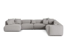Модулен ъглов диван Sorcoro 132 (Boston Light Grey)