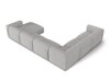 Moduulikulmasohva Sorcoro 132 (Monet Silver)