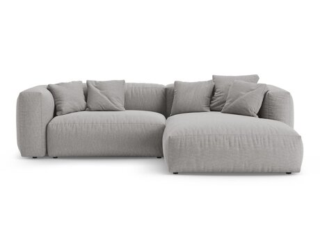 Ecksofa Sorcoro 136 (Boston Light Grey)