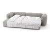 Ecksofa Sorcoro 136 (Boston Light Grey)
