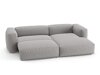 Kutna garnitura Sorcoro 136 (Boston Light Grey)