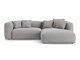 Minkštas kampas Sorcoro 136 (Boston Light Grey)