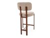 Counterstoel Detroit 956 (Lichtbruin + Notenhout)