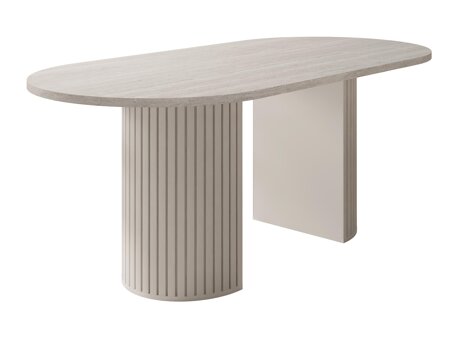 Bord Comfivo Ulma (Lys travertin + Beige)
