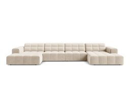 Modularna kotna sedežna garnitura Somelo 100 (Bluvel 22)