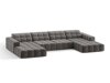 Modularna kutna garnitura Somelo 100 (Bluvel 13)