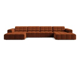 Moduļu stūra dīvāns Somelo 100 (Bluvel 4215)