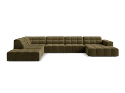 Модулен ъглов диван Somelo 101 (Bluvel 77)