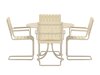 Tafel en stoelen set Dallas 5287