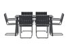 Tafel en stoelen set Dallas 5288