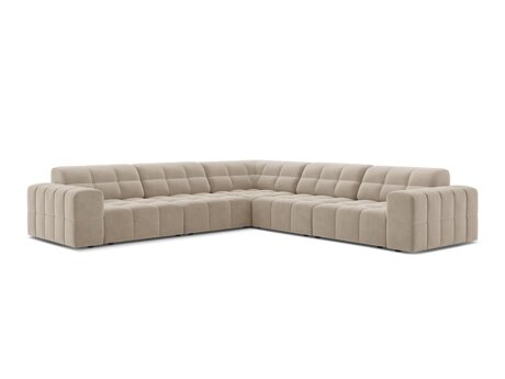 Moduļu stūra dīvāns Somelo 104 (Bluvel 30)