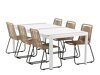 Tafel en stoelen set Dallas 5292